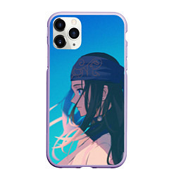 Чехол iPhone 11 Pro матовый Красотка Аспира Golden Kamuy, цвет: 3D-светло-сиреневый