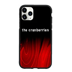 Чехол iPhone 11 Pro матовый The Cranberries Red Plasma, цвет: 3D-черный