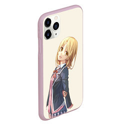 Чехол iPhone 11 Pro матовый Ироха Ишики OreGairu, цвет: 3D-розовый — фото 2