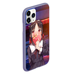 Чехол iPhone 11 Pro матовый Love is war Госпожа Кагуя - Синомия, цвет: 3D-серый — фото 2