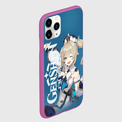 Чехол iPhone 11 Pro матовый Барбара-сияющая звездочка, цвет: 3D-фиолетовый — фото 2