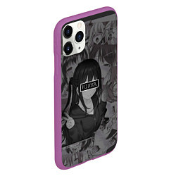 Чехол iPhone 11 Pro матовый Hiкка, цвет: 3D-фиолетовый — фото 2