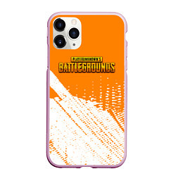 Чехол iPhone 11 Pro матовый Playerunknown battlegrounds, цвет: 3D-розовый