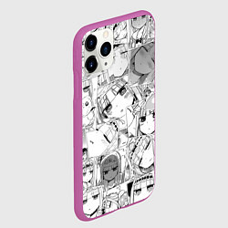 Чехол iPhone 11 Pro матовый Сон в замке демона паттерн, цвет: 3D-фиолетовый — фото 2