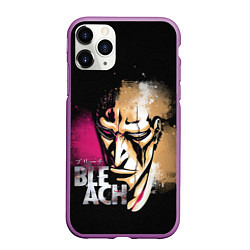 Чехол iPhone 11 Pro матовый Кенпачи Зараки Bleach, цвет: 3D-фиолетовый