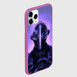 Чехол iPhone 11 Pro матовый Bondrewd из аниме Made in Abyss, цвет: 3D-фиолетовый — фото 2