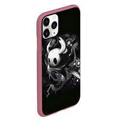 Чехол iPhone 11 Pro матовый Hollow Knight рисунок, цвет: 3D-малиновый — фото 2