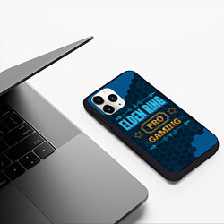 Чехол iPhone 11 Pro матовый Игра Elden Ring: pro gaming, цвет: 3D-черный — фото 2