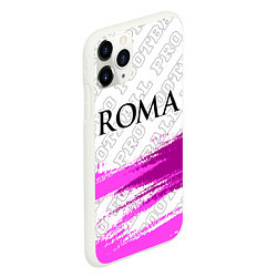 Чехол iPhone 11 Pro матовый Roma pro football: символ сверху, цвет: 3D-белый — фото 2