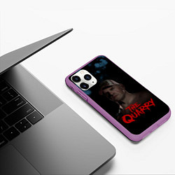 Чехол iPhone 11 Pro матовый The Quarry killer, цвет: 3D-фиолетовый — фото 2