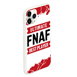 Чехол iPhone 11 Pro матовый FNAF: Best Player Ultimate, цвет: 3D-белый — фото 2
