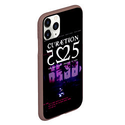 Чехол iPhone 11 Pro матовый Curaetion-25: From There To Here From Here To Ther, цвет: 3D-коричневый — фото 2