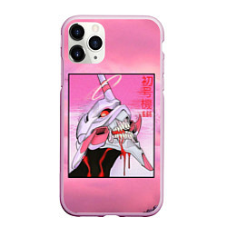 Чехол iPhone 11 Pro матовый EVANGELION PINK Берсерк mode, цвет: 3D-розовый