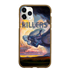 Чехол iPhone 11 Pro матовый Imploding the Mirage - The Killers, цвет: 3D-коричневый