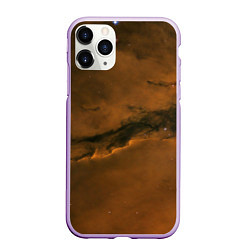 Чехол iPhone 11 Pro матовый Карамельная галактика, цвет: 3D-сиреневый