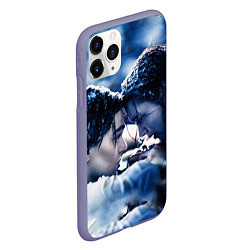 Чехол iPhone 11 Pro матовый Титаник Холод, цвет: 3D-серый — фото 2