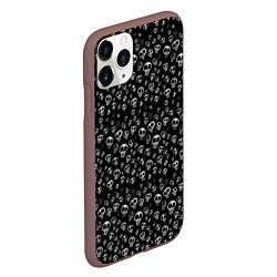 Чехол iPhone 11 Pro матовый Черепки - покарябанные, цвет: 3D-коричневый — фото 2
