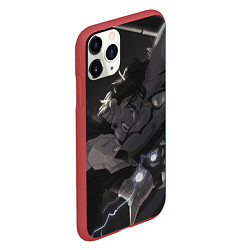 Чехол iPhone 11 Pro матовый Аллен Уолкер арт - D Gray man, цвет: 3D-красный — фото 2