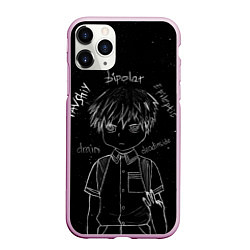Чехол iPhone 11 Pro матовый Eternal Despair, цвет: 3D-розовый