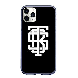 Чехол iPhone 11 Pro матовый BTS alternative logo