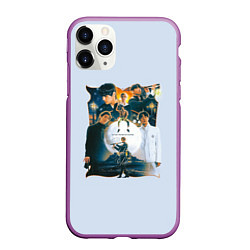 Чехол iPhone 11 Pro матовый BTS fairy tale, цвет: 3D-фиолетовый