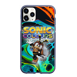 Чехол iPhone 11 Pro матовый Charmy Bee - Sonic - Video game, цвет: 3D-серый