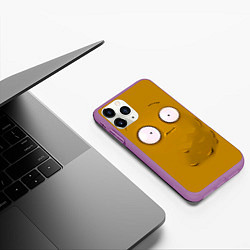 Чехол iPhone 11 Pro матовый Plants vs Zombies Орешек, цвет: 3D-фиолетовый — фото 2