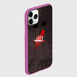 Чехол iPhone 11 Pro матовый Черные глаза, цвет: 3D-фиолетовый — фото 2