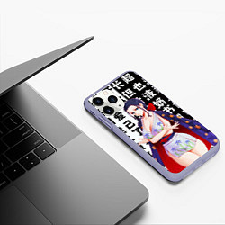 Чехол iPhone 11 Pro матовый Нико Робин - Ван Пис, цвет: 3D-светло-сиреневый — фото 2
