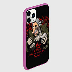 Чехол iPhone 11 Pro матовый Доктор Ливси Фонк, цвет: 3D-фиолетовый — фото 2