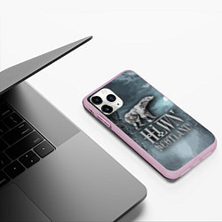 Чехол iPhone 11 Pro матовый Bear- zombie - halloween Scotland, цвет: 3D-розовый — фото 2