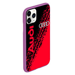 Чехол iPhone 11 Pro матовый Audi, цвет: 3D-фиолетовый — фото 2