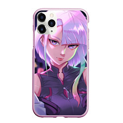 Чехол iPhone 11 Pro матовый Beautiful Lucy, цвет: 3D-розовый