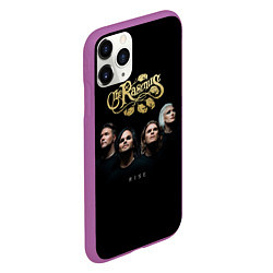 Чехол iPhone 11 Pro матовый The Rasmus rise, цвет: 3D-фиолетовый — фото 2