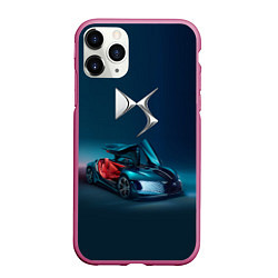 Чехол iPhone 11 Pro матовый Citroen DS Spirit Concept, цвет: 3D-малиновый