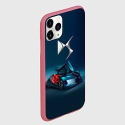 Чехол iPhone 11 Pro матовый Citroen DS Spirit Concept, цвет: 3D-малиновый — фото 2