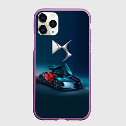 Чехол iPhone 11 Pro матовый Citroen DS Spirit Concept, цвет: 3D-фиолетовый