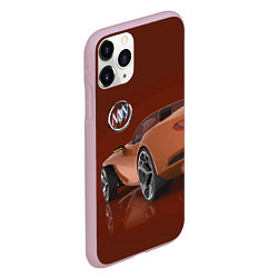 Чехол iPhone 11 Pro матовый Buick wild cat - concept, цвет: 3D-розовый — фото 2