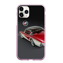 Чехол iPhone 11 Pro матовый Buick Centurion - USA - Retro, цвет: 3D-розовый