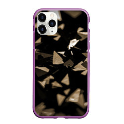 Чехол iPhone 11 Pro матовый The spell, цвет: 3D-фиолетовый