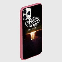 Чехол iPhone 11 Pro матовый Dark Matters - The Rasmus, цвет: 3D-малиновый — фото 2