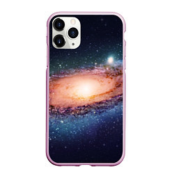 Чехол iPhone 11 Pro матовый Недосягаемый космос, цвет: 3D-розовый