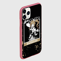 Чехол iPhone 11 Pro матовый Genshin Impact: Barbara, цвет: 3D-малиновый — фото 2