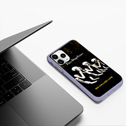 Чехол iPhone 11 Pro матовый So Called Life - Three Days Grace, цвет: 3D-светло-сиреневый — фото 2