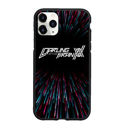 Чехол iPhone 11 Pro матовый Darling in the FranXX infinity, цвет: 3D-черный