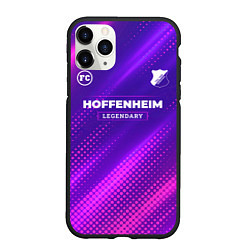 Чехол iPhone 11 Pro матовый Hoffenheim legendary sport grunge, цвет: 3D-черный