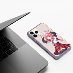 Чехол iPhone 11 Pro матовый Sweet Iroha Tamaki - Записи о магии Девочка-волшеб, цвет: 3D-серый — фото 2