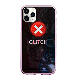 Чехол iPhone 11 Pro матовый GLITCH - Визуальная ошибка, цвет: 3D-розовый