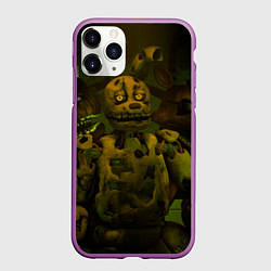 Чехол iPhone 11 Pro матовый Спрингтрaп, цвет: 3D-фиолетовый