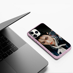 Чехол iPhone 11 Pro матовый Felix Maxident, цвет: 3D-розовый — фото 2